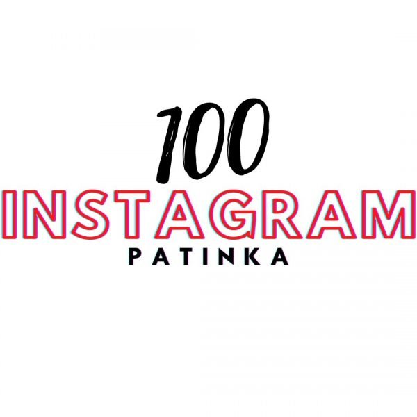 100 patinka paspaudimu