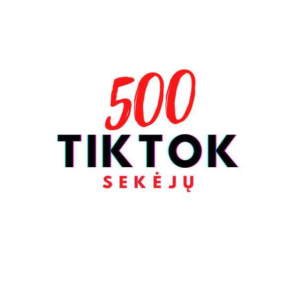 500 tiktok sekeju