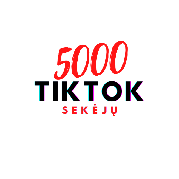 5000 tiktok sekeju